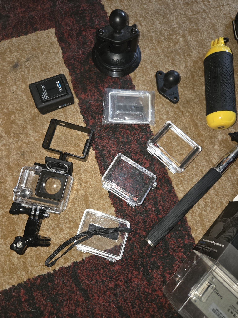 GoPro HERO3+ Silver Action Camera - Silver, Bacpac Lcd Screen, Accessories!!! - Picture 8 of 8